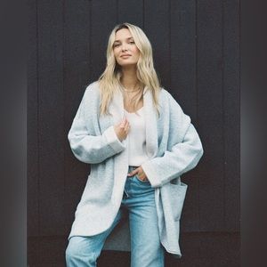 Gentle Fawn XS Ramona Cardi in light Grey.  So COZY!